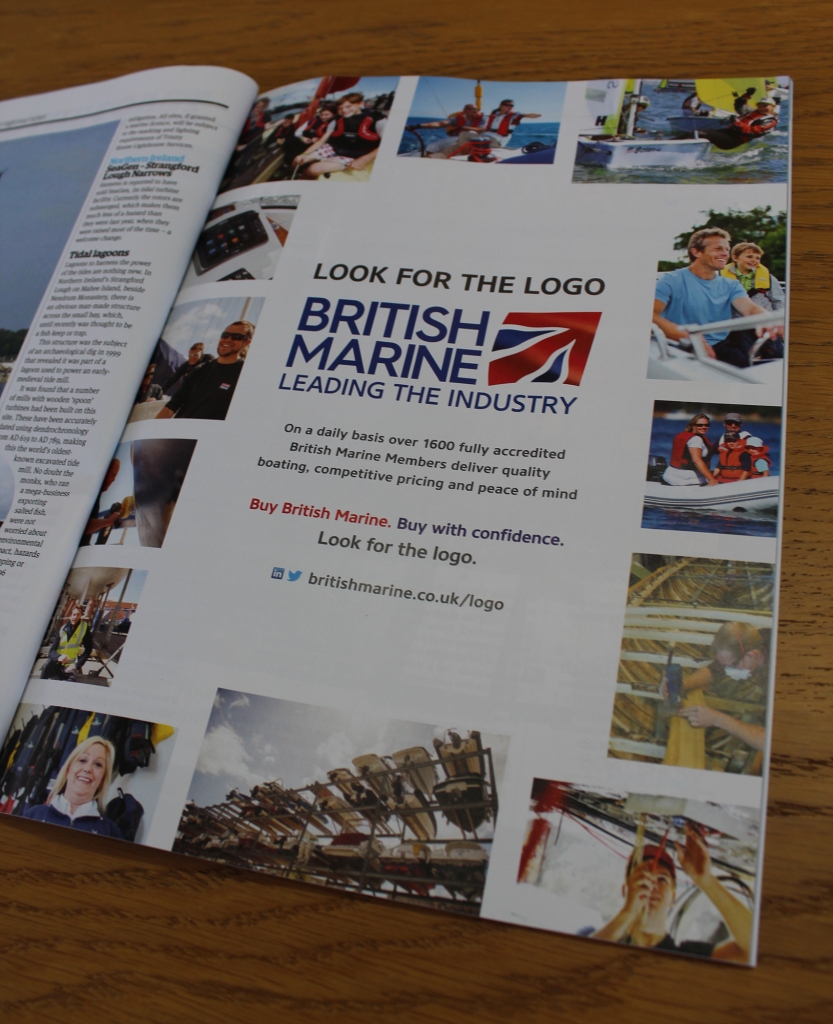 british marine printed advert 2